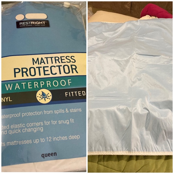NWT 2 for 1! RestRight Queen Mattress Protector and Salk Underpad - Picture 1 of 8